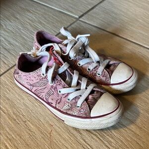 Converse Kids Mermaid Pink Sneakers, size 13